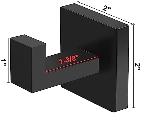 4-Piece Robe Towel Hooks