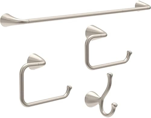 Delta Arvo SpotShield Brushed Nickel Towel Ring Holder