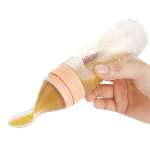 Sturdy Silicone Baby Food Dispo Set Teachable
