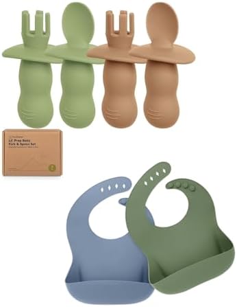 High-Quality Silicone Baby Set for Self-Feeding BPA-Free and Durable