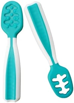 Baby Spoons for Kids - Silicone Pre-Spoon Set