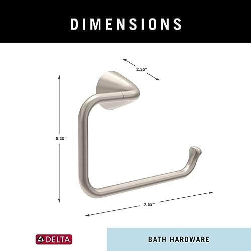 Delta Arvo SpotShield Brushed Nickel Towel Ring Holder