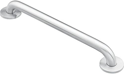 Moen Bathroom Safety 18-inch Stainless Steel Grab Bar with Concealed screws