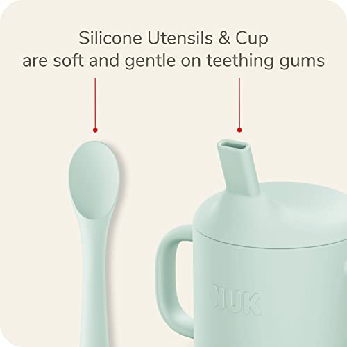 NUK Silicone Baby Spoons Helps Babies Thrive