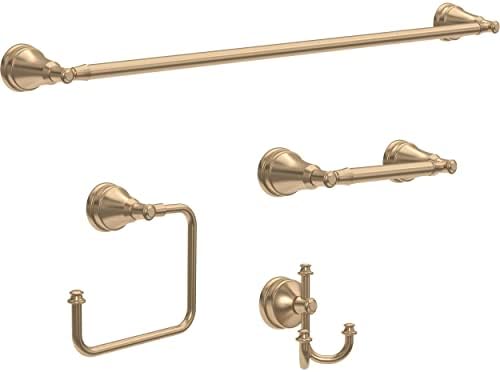 Delta Mylan 1-Pack Towel Ring Holder Champagne Bronze - Bathroom Kitchen Accessory
