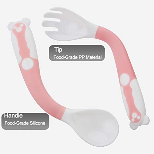 PandaEar Baby silicone Utensils