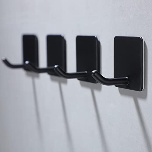 Sturdy 4-Pack Towel Hooks
