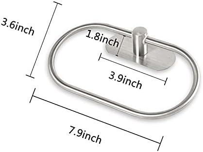 Stainless Steel Towel Ring for Bathrooms