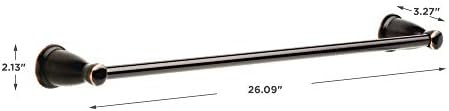 Franklin Brass Kinla 24 Wall-Mounted Towel Bar Oil Rubbed Bronze