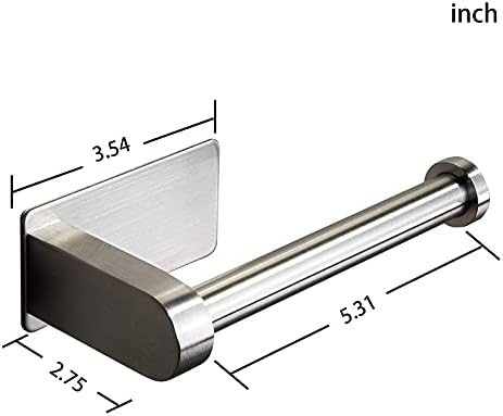 YIGIISelf Adhesive Toilet Paper Holder - No Drilling Durable and Stylish