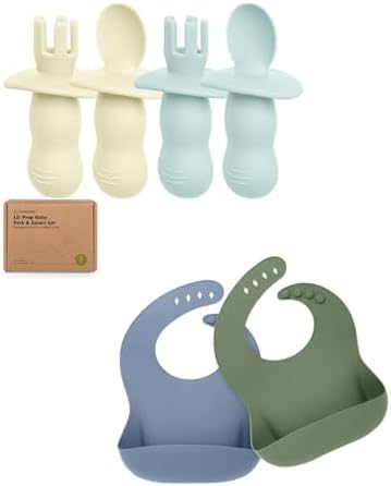 KeaBabies Baby Self-Feeding Set