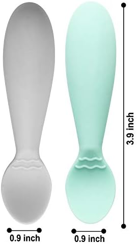 PandaEar Safe Baby Spoons 4-Pack