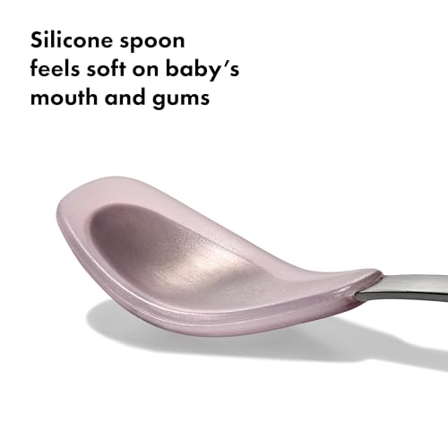 OXO Blossom Tot On-the-Go Feeding Spoon Best for Busy Parents