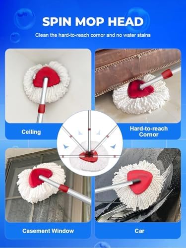 4-Pack Mop Head Replacement
