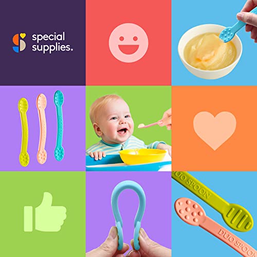 Special Supplies Duo Spoon Oral Motor Therapy Tools 3-Pack