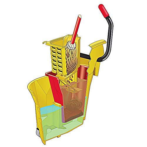 rubbermaid dirty water mop bucket