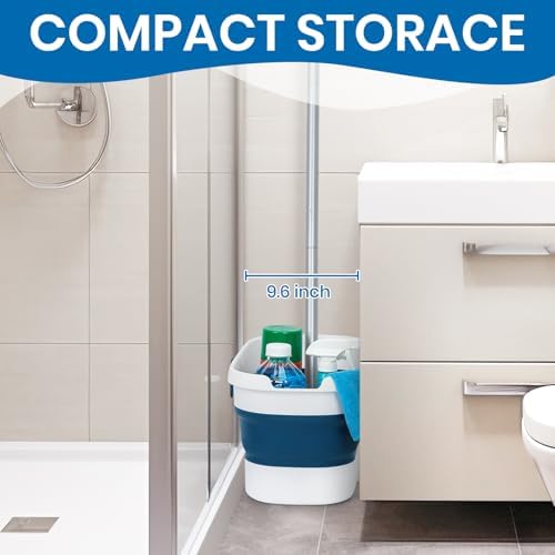 TrueYee Collapsible Mop Set for Tile hardwood and laminate floors