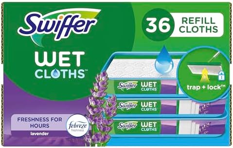 Swiffer Family Cleanse - Mopping Wet Cloth Multi-Surface Refill 36 Count