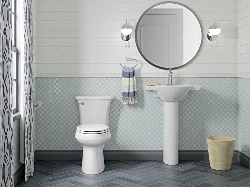 KOHLE Alteo Collection Towel Ring Polished Chrome