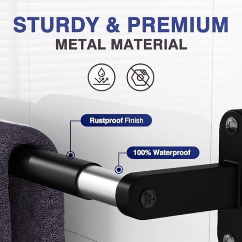 Reliable 24 Rust-Resistant Towel Bar for Bathroom Beyond