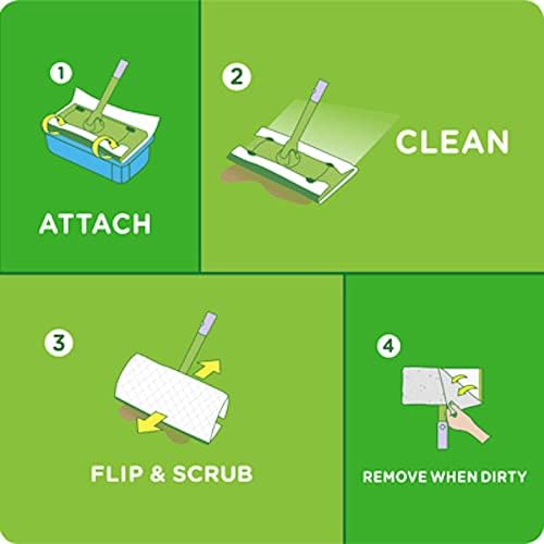 Swiffer Sweeper Wet Mopping Pad Refill Fresh Scent