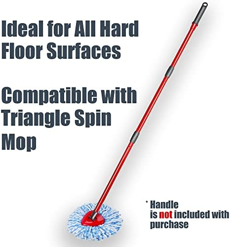 6-Pack Mop Heads for OCedar Mops - Deep Cleaning Easy Maintenance