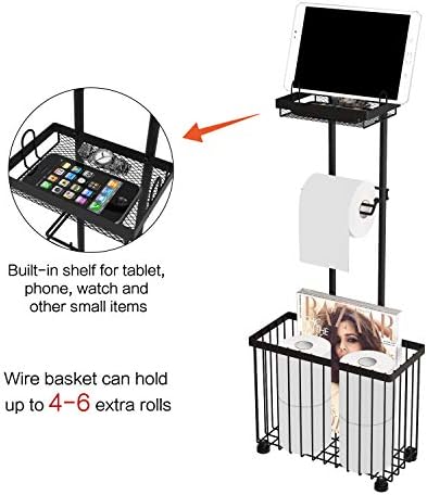 X-cosrack Freestanding Toilet Paper Holder