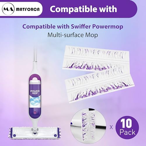 10-Pack Disposable PowerMop Pads Replacement