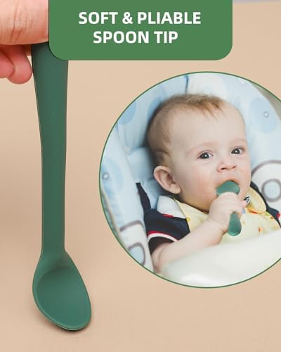 KingKam Silicone Baby Feeding Starter Pack 6Pack