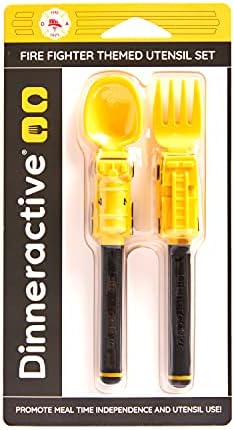 Dinneractive Firefighter Kids_utensil_Set