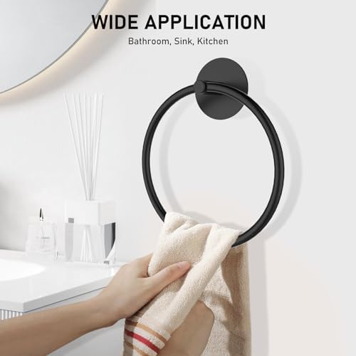 SetSail Adhesive Towel Holder - Durable Space-Saving
