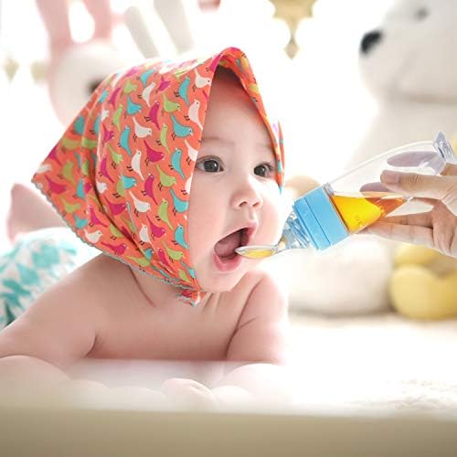 2-Pack Silicone Baby Spoons Feeding for Infants