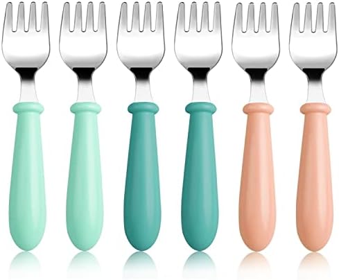 Pimoys Toddler Flatware Set BPA-Free Dishwasher Safe