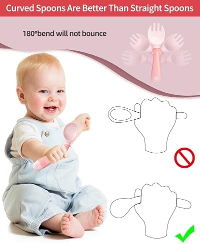 Deejoy Baby Utensils Set for Toddler