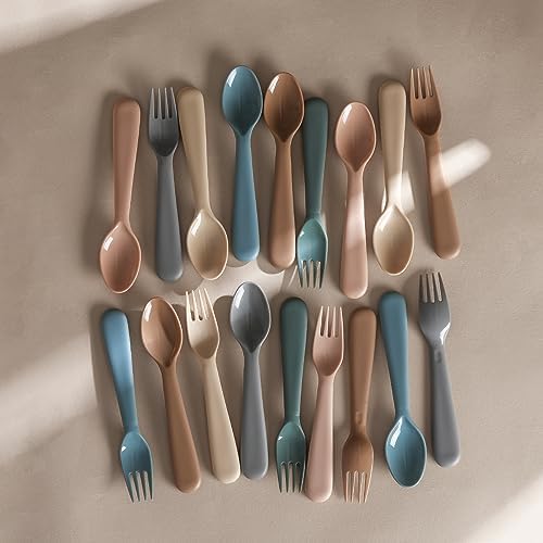 Perfect Toddler Utensils Set with 12 Pieces BPA-Free for Safe Feeding