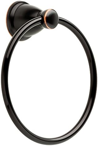 Compact Oil-Rubbed Bronze Towel Holder for Bathroom Kitchen