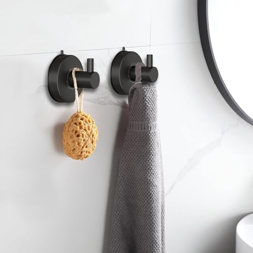 Suction Cup Towel Hooks for Bathrooms