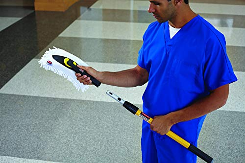 Rubbermaid HYGEN Quick-Connect Flexible Microfiber Mop Cover Durable Design