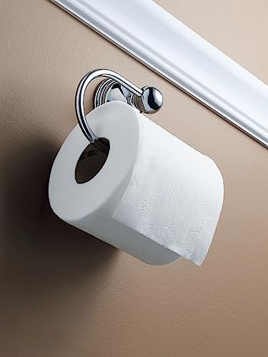 Durable Versatile Chrome Toilet Paper Holder