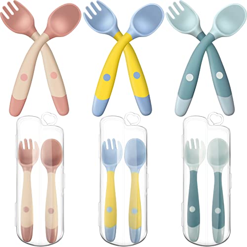 Top Choice Bendable Self-Feeding Training Set for Babies