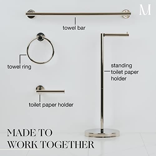 Premium Chrome-Finish Heavy Duty SUS 304 Towel Ring
