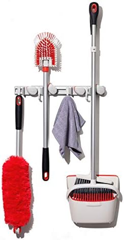 OXO Good Grips Mop Broom Duster Wall Organizer