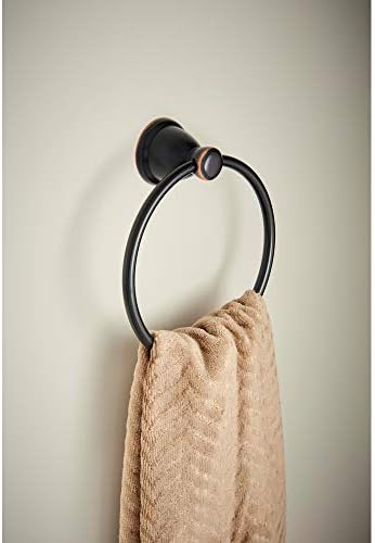 Compact Oil-Rubbed Bronze Towel Holder for Bathroom Kitchen