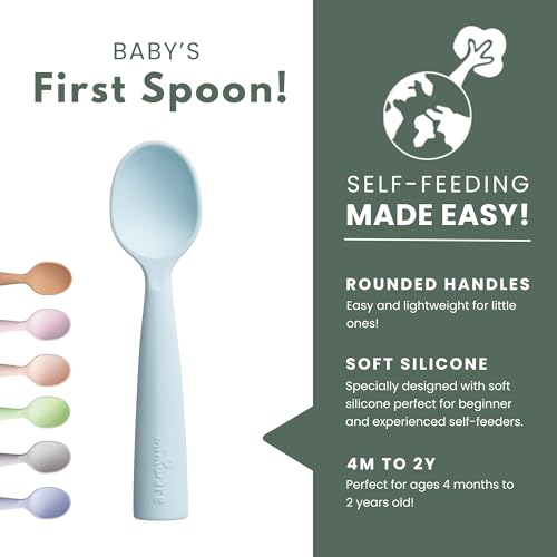 Miniware Baby Silicone Spoon Set