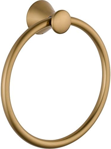 Delta 73846-CZ Towel Ring Champagne Bronze Space-Saving Bathroom Accessory