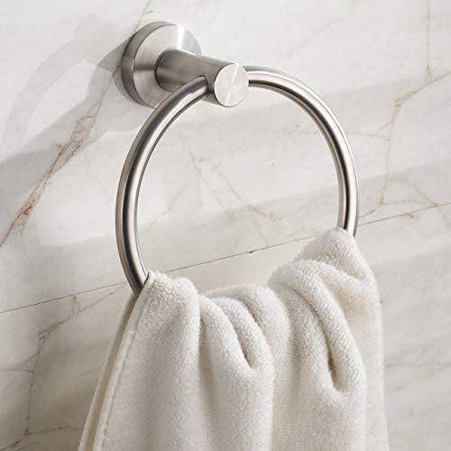 Stainless Steel Towel Ring Brushed Nickel