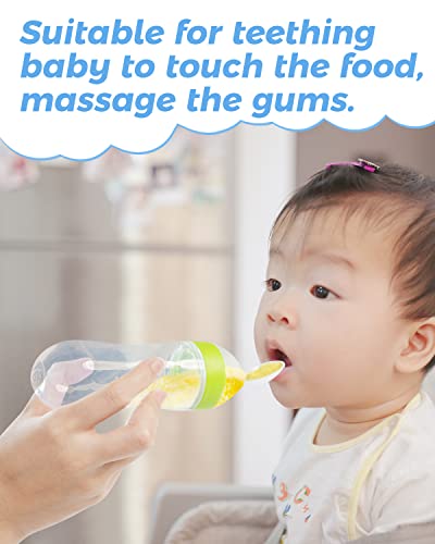 3 Pack Baby Silicone Feeder Set