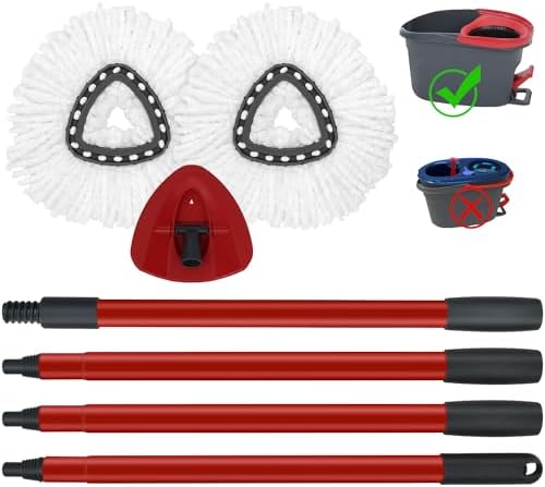 Essential O-Ceda Spin Mop Replacement Set for Easy Performance
