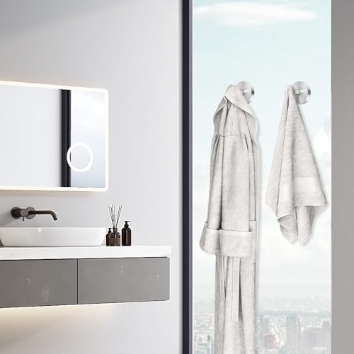 Chunky Suction Cup Hooks No-Drill Bathroom Kitchen Robe Hangers