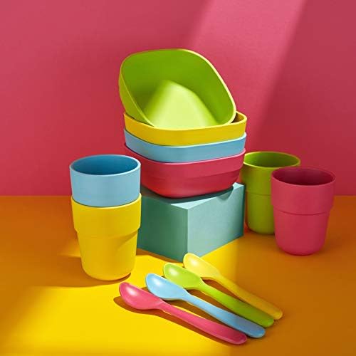 G Et Fresh Reusable Bamboo Spoons Set for Kids